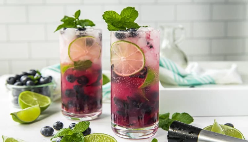 Berry Mint Mojito