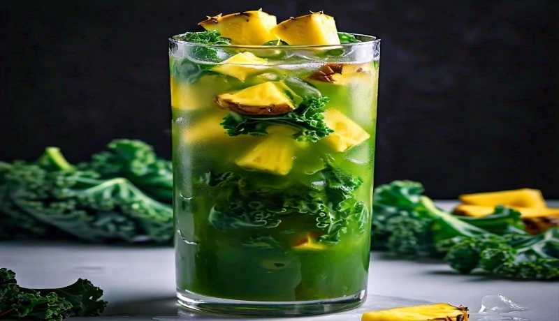 Kale and Pineapple Cooler